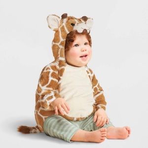 Infant Giraffe Pullover Baby Animal Halloween Costume Size 12-18 Months New